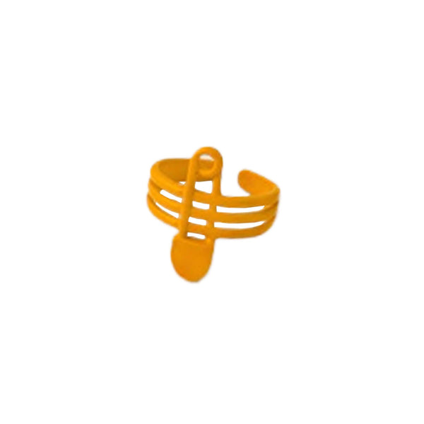 SAFETY PIN RING