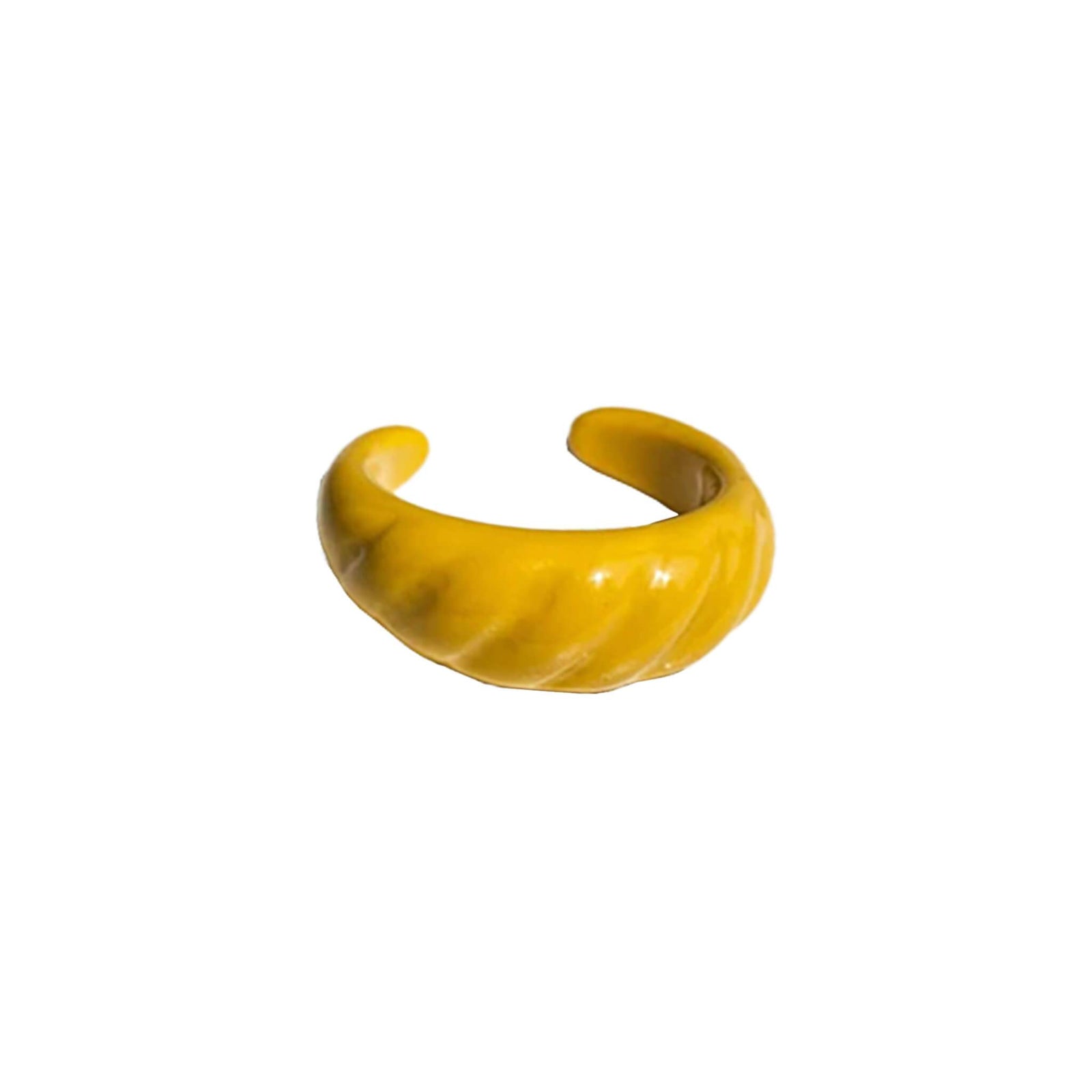 THIN CROISSANT RING